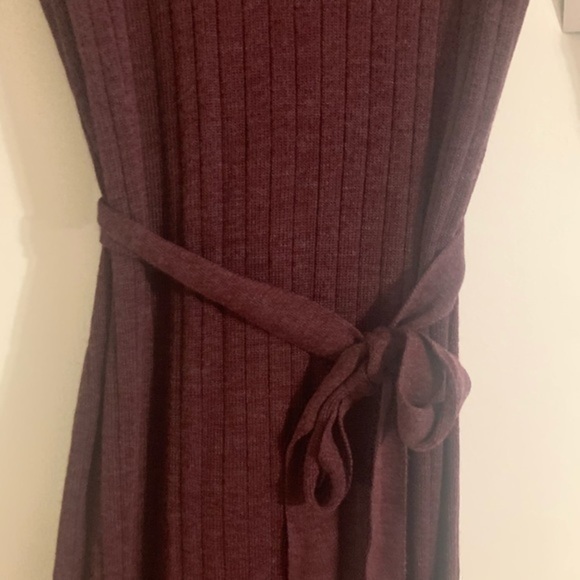 Worthington Maroon Turtleneck Knee length Sz XS - Picture 6 of 11